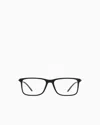 Giorgio Armani Men's Rectangular Glasses In Black