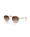 Giorgio Armani Round-frame Sunglasses In Gold