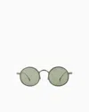 Giorgio Armani Men's Round Sunglasses In Gray
