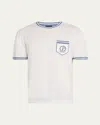 Giorgio Armani T-shirt In Silk Piqué Jersey