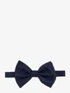 Giorgio Armani Men Silk Bow Tie In Black