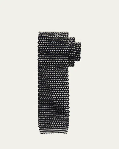 GIORGIO ARMANI MEN'S SILK KNIT TIE