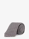 Giorgio Armani Men Silk Tie In Brown