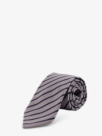 Giorgio Armani Men Silk Tie In Multi