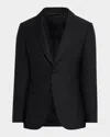 Giorgio Armani Men's Smoking Soho Shawl-collar Tuxedo In Black