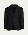 Giorgio Armani Men's Smoking Soho Shawl-collar Tuxedo In Black