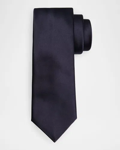 Giorgio Armani Men's Solid Silk Tie