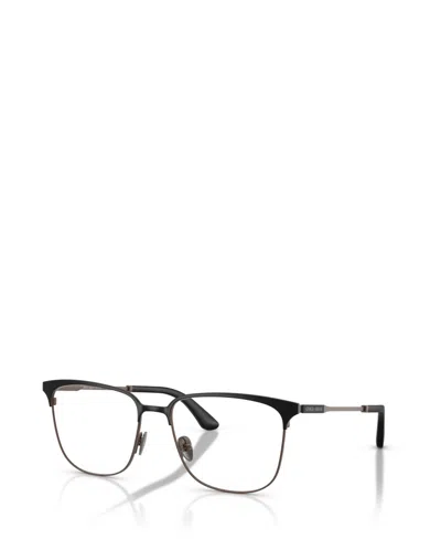 Giorgio Armani Men's Square Eyeglasses, Ar5163 In Black