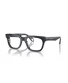 Giorgio Armani Men's Square Eyeglasses, Ar7247u In Black