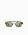 Giorgio Armani Men's Square Sunglasses In Brown