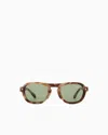 Giorgio Armani Men's Square Sunglasses In Brown