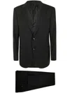 Giorgio Armani Virgin Wool Suit In Black