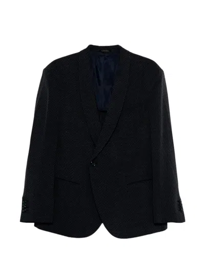 Giorgio Armani Men Suit In Black