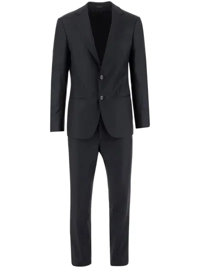 Giorgio Armani Men Suit In Blue