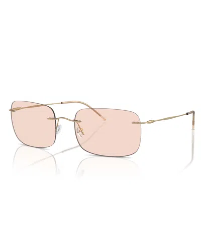 Giorgio Armani Men's Sunglasses, Ar1512m In Matte Pale Gold