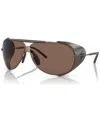 Giorgio Armani Men's Sunglasses, Ar6139q69-x In Matte Bronze
