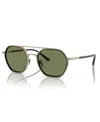 Giorgio Armani Man Sunglasses Ar6144 In Matte Pale Gold
