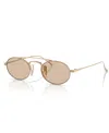 Giorgio Armani Men's Sunglasses Ar6161t In Rose Gold