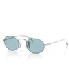 Giorgio Armani Men's Sunglasses Ar6161t In Silver