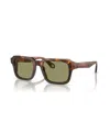 Giorgio Armani Men's Sunglasses Ar8194u In Havana Red,opaline Olive Green