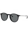 Giorgio Armani Men's Sunglasses In Black,grey