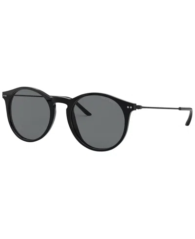 Giorgio Armani Men's Sunglasses In Black,grey