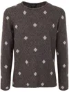 Giorgio Armani Men's Sweater In Brown