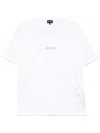 Giorgio Armani Crewneck Short-sleeved T-shirt In White