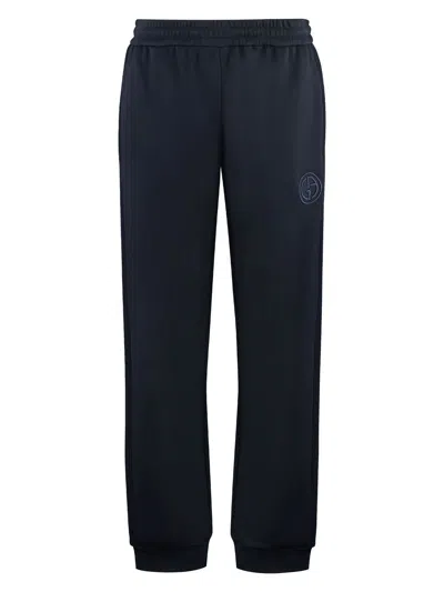 GIORGIO ARMANI MEN'S TECHNICAL FABRIC PANTS