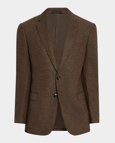 GIORGIO ARMANI MEN'S TEXTURED WOOL AND CASHMERE G LINE SPORT COAT