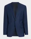 Giorgio Armani Men's Windowpane G Line Two-piece Suit In Blue