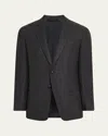 Giorgio Armani Men's Wool And Cashmere Soft Sport Coat In Black