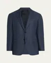 Giorgio Armani Men's Wool And Cashmere Soft Two-piece Suit In Blue