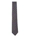 Giorgio Armani Men Woven Tie In Brown