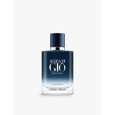 GIORGIO ARMANI MENS ACQUA DI GIÒ PROFONDO REFILLABLE EAU DE PARFUM 50ML