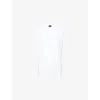 Giorgio Armani Embroidered Logo Crewneck T-shirt