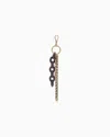 Giorgio Armani Metal Keyring In Gold