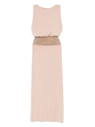 Giorgio Armani Metallic-threading Dress