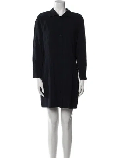 Pre-owned Giorgio Armani Mini Dress In Black