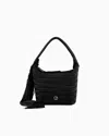 Giorgio Armani La Prima Mini Tassel Woven Hobo Bag