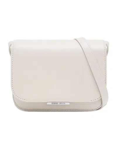 Giorgio Armani Mini X 10 Corso Como Push-lock Shoulder Bag In Purple