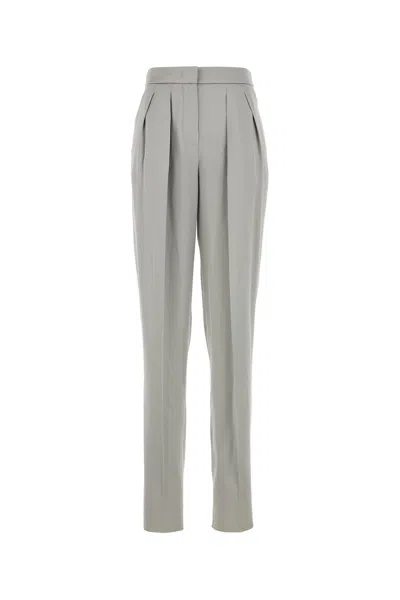 Giorgio Armani Mint Green Satin Pant In Brown