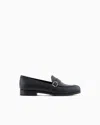 Giorgio Armani Mocassins En Cuir De Veau