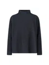 Giorgio Armani Turtle-neck Sweater In Gray