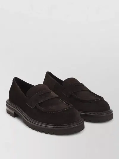 Giorgio Armani Monk Strap Loafer Casual Chunky Sole In Multi