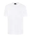 Giorgio Armani Logo Viscose T-shirt In White