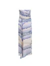 Giorgio Armani Abstract-pattern Silk Dress