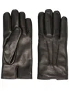 Giorgio Armani Nappa Leather Gloves Accessories In Black