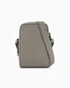Giorgio Armani Nappa-leather Smartphone Case In Green