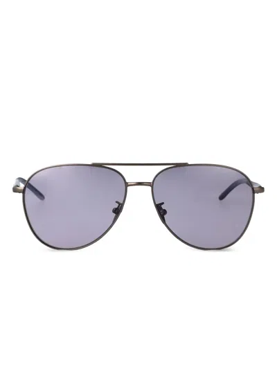 GIORGIO ARMANI NAVIGATOR-FRAME SUNGLASSES